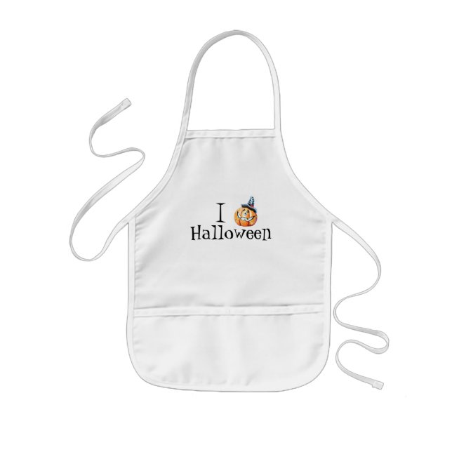 Halloween Pumpkin Apron (Front)