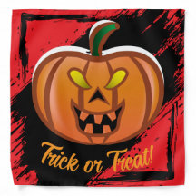 Halloween Pumpkin Bandana