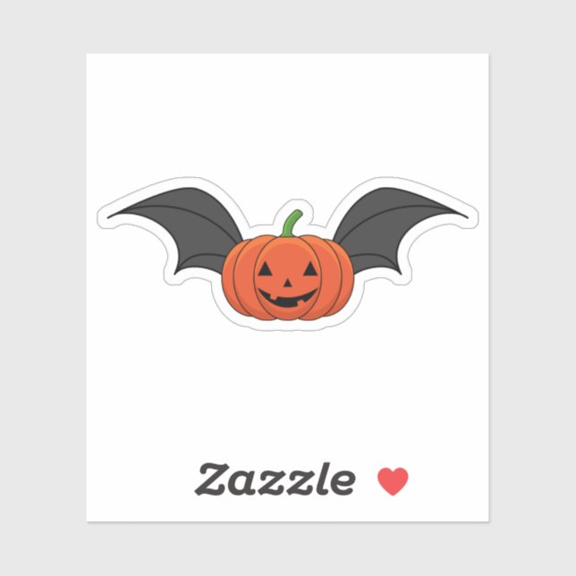 Halloween Pumpkin Bat (Sheet)