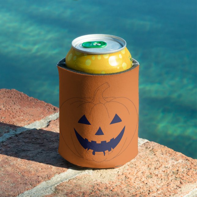 Halloween Pumpkin Can Cooler (In Situ Pool)