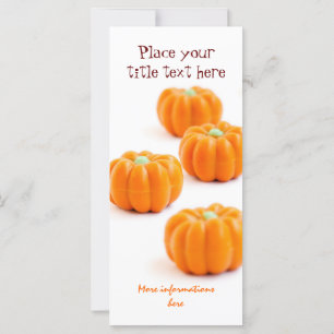 Halloween pumpkin candy