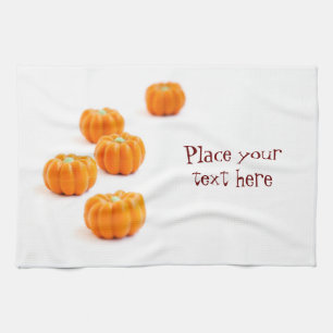 Halloween pumpkin candy kitchen towel