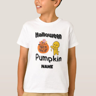 Halloween pumpkin childrens personalized gifts T-Shirt