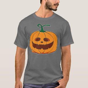 Halloween Pumpkin Cute Kawaii Jackolantern Anime  T-Shirt