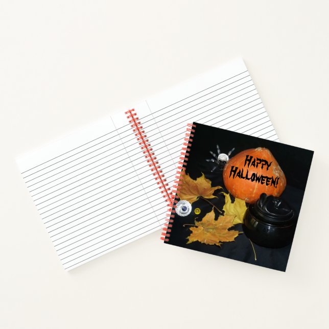 Halloween Pumpkin decorating Notebook (Inside)