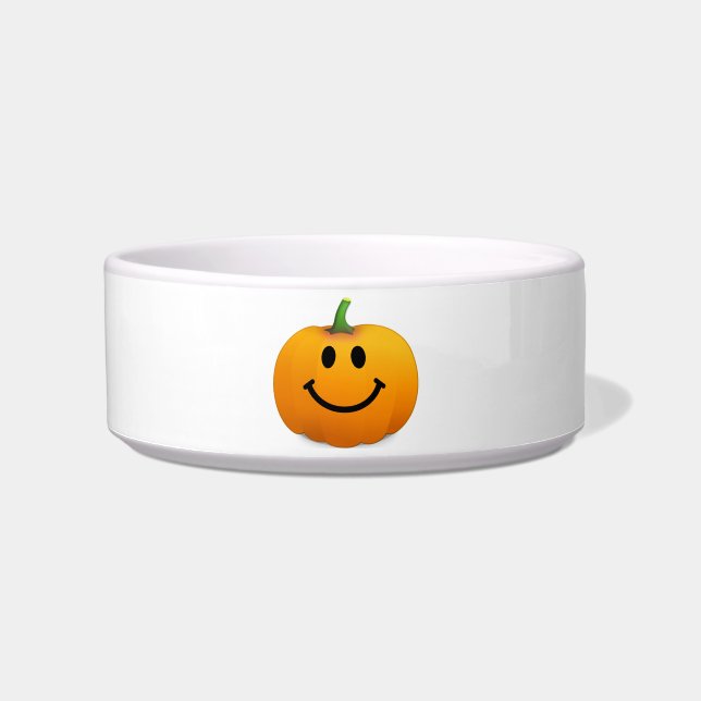 Halloween Pumpkin face Bowl (Front)