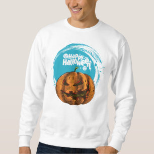 Halloween Pumpkin Face For Men Tshirts Costume