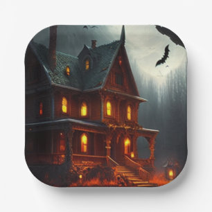 Halloween/Pumpkin/Fall  Paper Plate