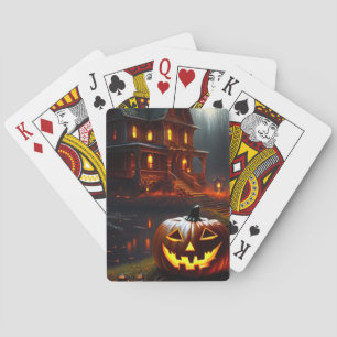 Halloween/Pumpkin/Fall Playing Cards