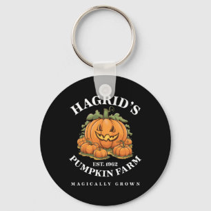 Halloween Pumpkin Farm Magically Grown Keychain