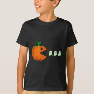 Halloween Pumpkin Fun Ghosts Boys Kids Women Men T-Shirt