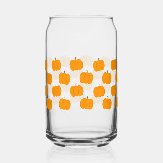 Halloween Pumpkin Glass Can Halloween Drinkware