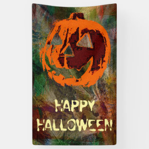 Halloween Pumpkin - grunge style + your ideas Banner