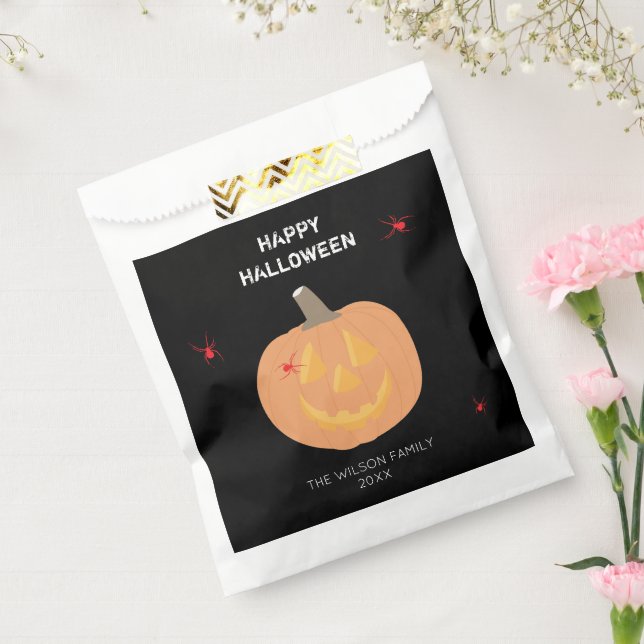 Halloween Pumpkin Halloween Family Party Favour Bag (Sealed)