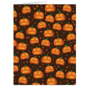 Halloween Pumpkin head pattern.