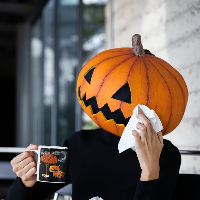 HALLOWEEN PUMPKIN HEADS MAGIC MUG (Creator Uploaded)