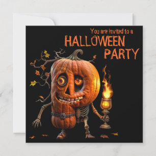 Halloween Pumpkin Invitation