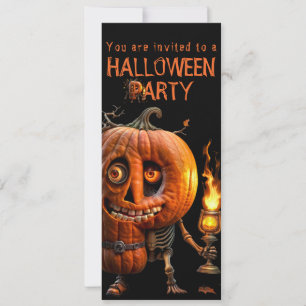 Halloween Pumpkin Invitation