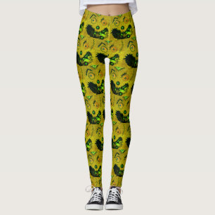 Halloween Pumpkin Jack O'Lantern Samhain Festival2 Leggings