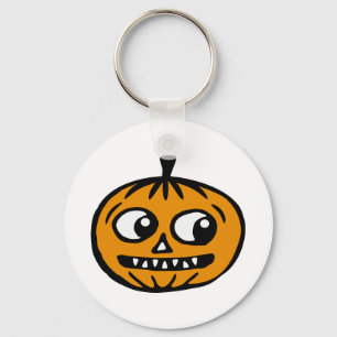 Halloween Pumpkin Keychain