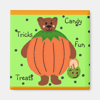 Halloween Pumpkin Magnet