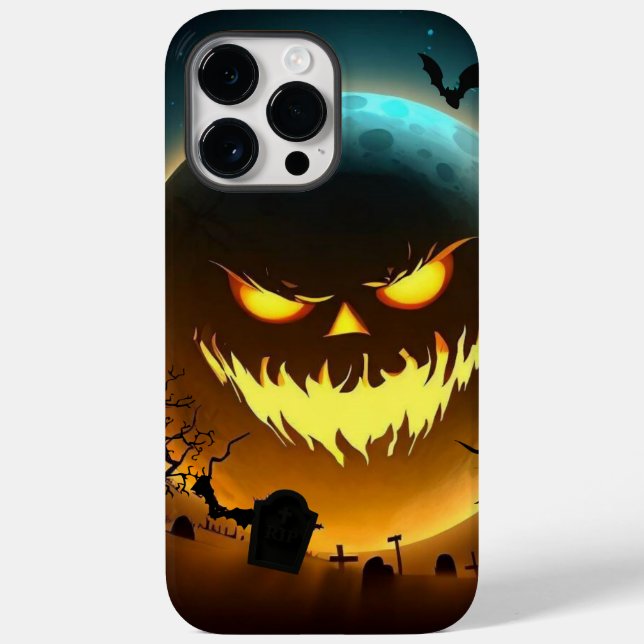 Halloween/pumpkin/moon/fall  Case-Mate iPhone case (Back)