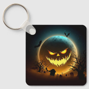 Halloween/pumpkin/moon/fall Keychain