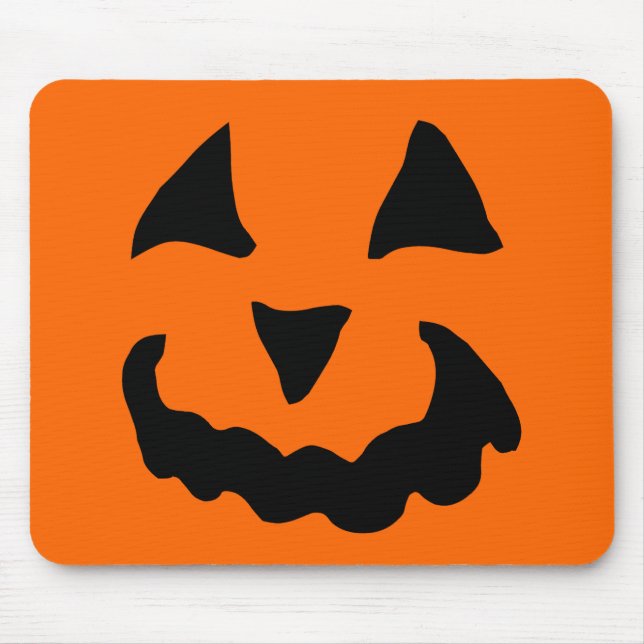 Halloween Pumpkin Mousepad (Front)