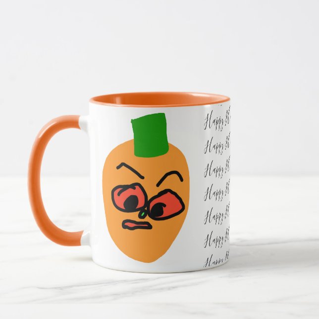 Halloween Pumpkin Mug (Left)