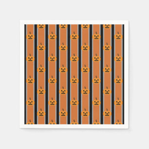 Halloween Pumpkin Napkin