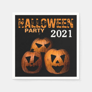 Halloween Pumpkin Napkin