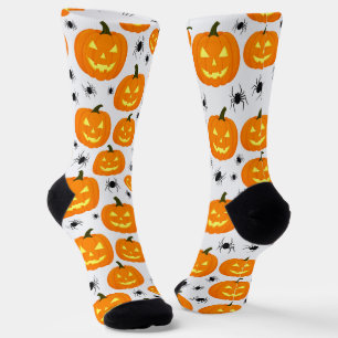 Halloween Pumpkin Parade Socks