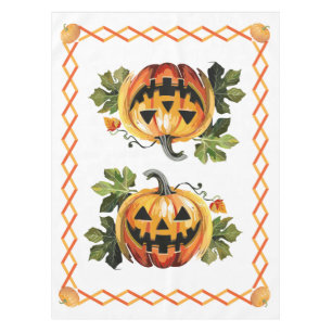 Halloween Pumpkin Patch  Tablecloth