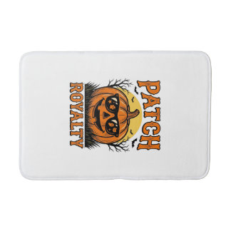 Halloween Pumpkin Patch Vintage Jack O Lantern Shi Bath Mat