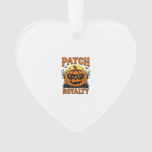 Halloween Pumpkin Patch Vintage Jack O Lantern Shi Ornament