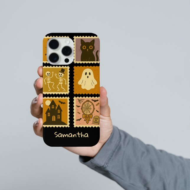 Halloween Pumpkin Phone Case | Custom Spooky Gift (Halloween phone case, spooky phone cover, pumpkin phone case, custom gift for Halloween,)