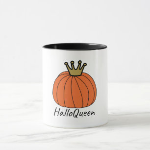 Halloween Pumpkin Queen Halloqueen Mug