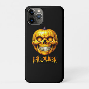 HALLOWEEN PUMPKIN SKULL iPhone 11 PRO CASE