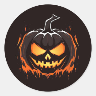 Halloween Pumpkin Stickers