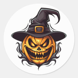 Halloween Pumpkin Stickers