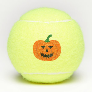 Halloween Pumpkin Tennis Balls