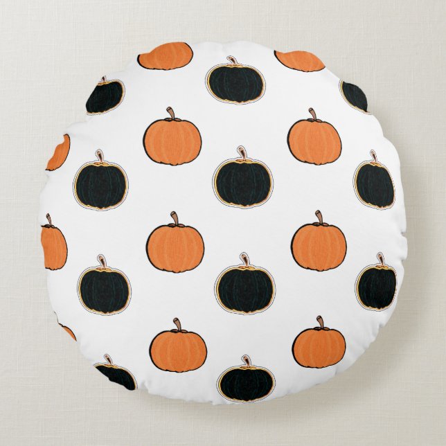 Halloween/pumpkin   throw pillow (Front)