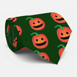 Halloween Pumpkin Tie