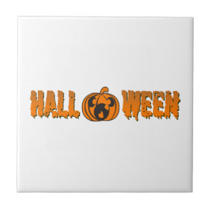 Halloween Pumpkin Tile