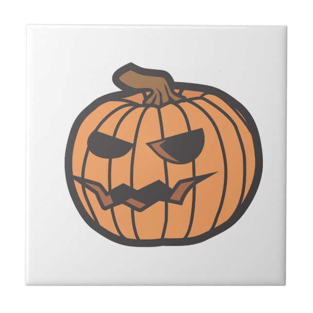Halloween pumpkin                              tile (Front)