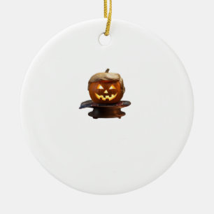 Halloween, Pumpkin Trumpkin, Make Halloween Great  Ceramic Ornament
