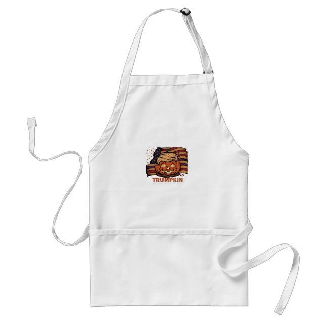 Halloween, Pumpkin Trumpkin, Make Halloween Great  Standard Apron (Front)