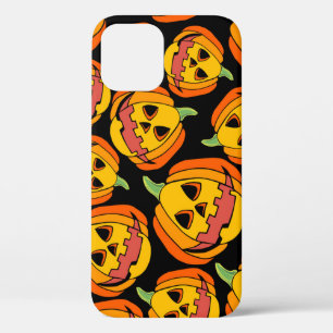 Halloween Pumpkin: Vintage Autumn Symbol iPhone 12 Case