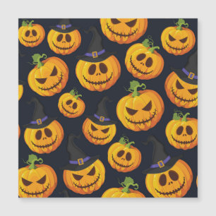 Halloween Pumpkin: Vintage Witch Pattern