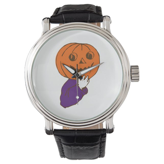 Halloween Pumpkin                      Watch (Front)